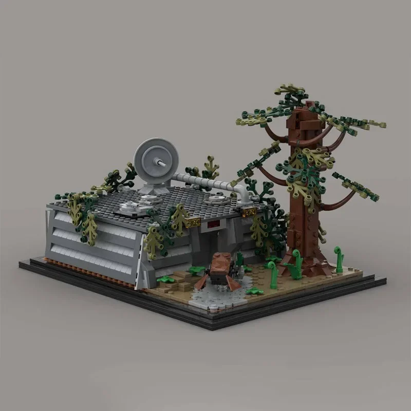 

1177pcs moc star battle Empire Outpost on Endor Modularity Buildings Building Blocks Set Assembly Bricks Toy DIY Present