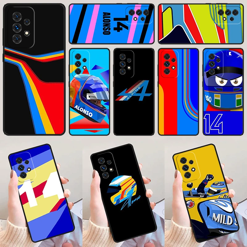 

Чехол для телефона Фернандо Алонсо 14 для Samsung Galaxy A52 A72 A73 A20e A21S A50 A70 A11 A12 A42 A31 A40 A51 A71 A32 A80 A91
