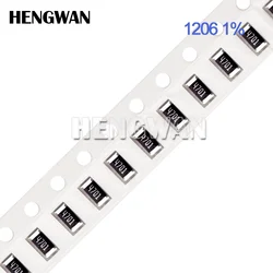 100 pz 1206 1% resistore SMD 1/4W 1.4 2.05 12.4 21 24.9 28 34 40.2 49.9 105 140 210 249 280 422 442 499 649 806 ohm