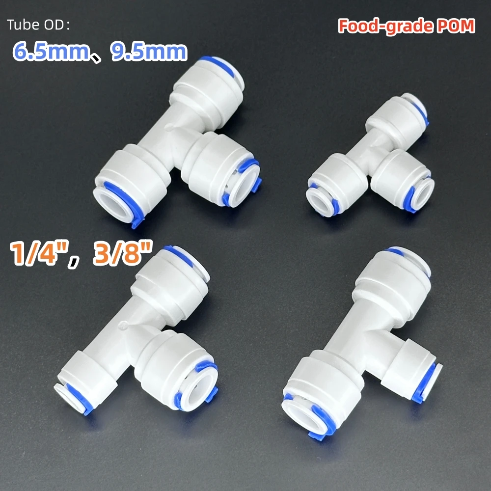3Pcs 6.5mm 9.5mm OD Hose Tube 1/4