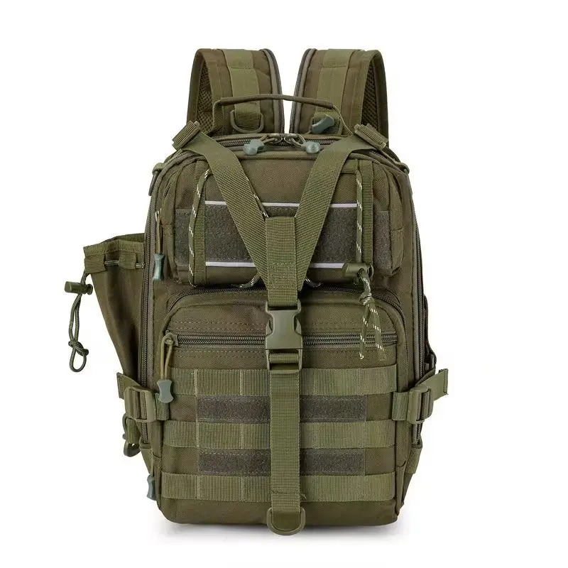 

Outdoor Waterproof Camouflage Sports Multi-functional Tactics Luya Backpack Mountaineering Military Business Trip