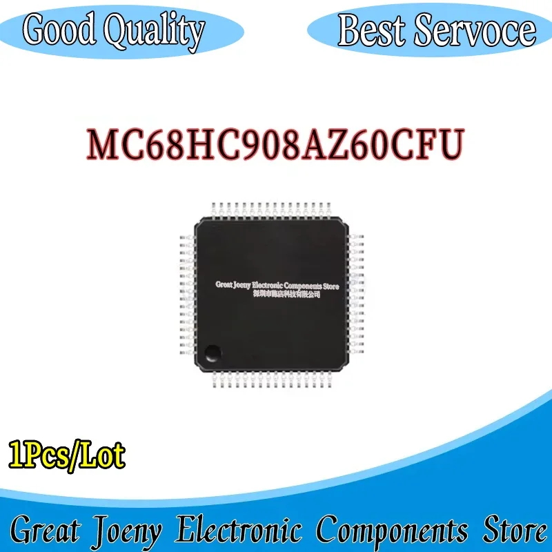 

100% New MC68HC908AZ60CFU IC MCU Chipset QFP-64 Bulk Best Price Plastic Casing In Stock