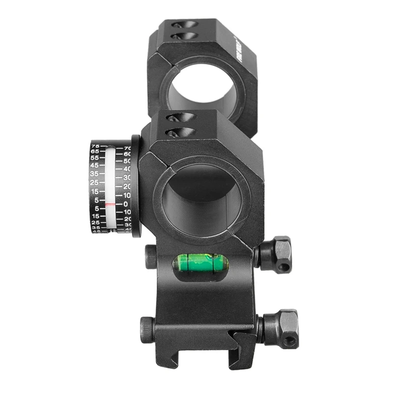 FIRE WOLF Bubble Level Rifle Scope Mount Hunting Holder Mounts 25.4/30/34/35mm Degree Indicator Rings Balance Pipe Clamp Bracke