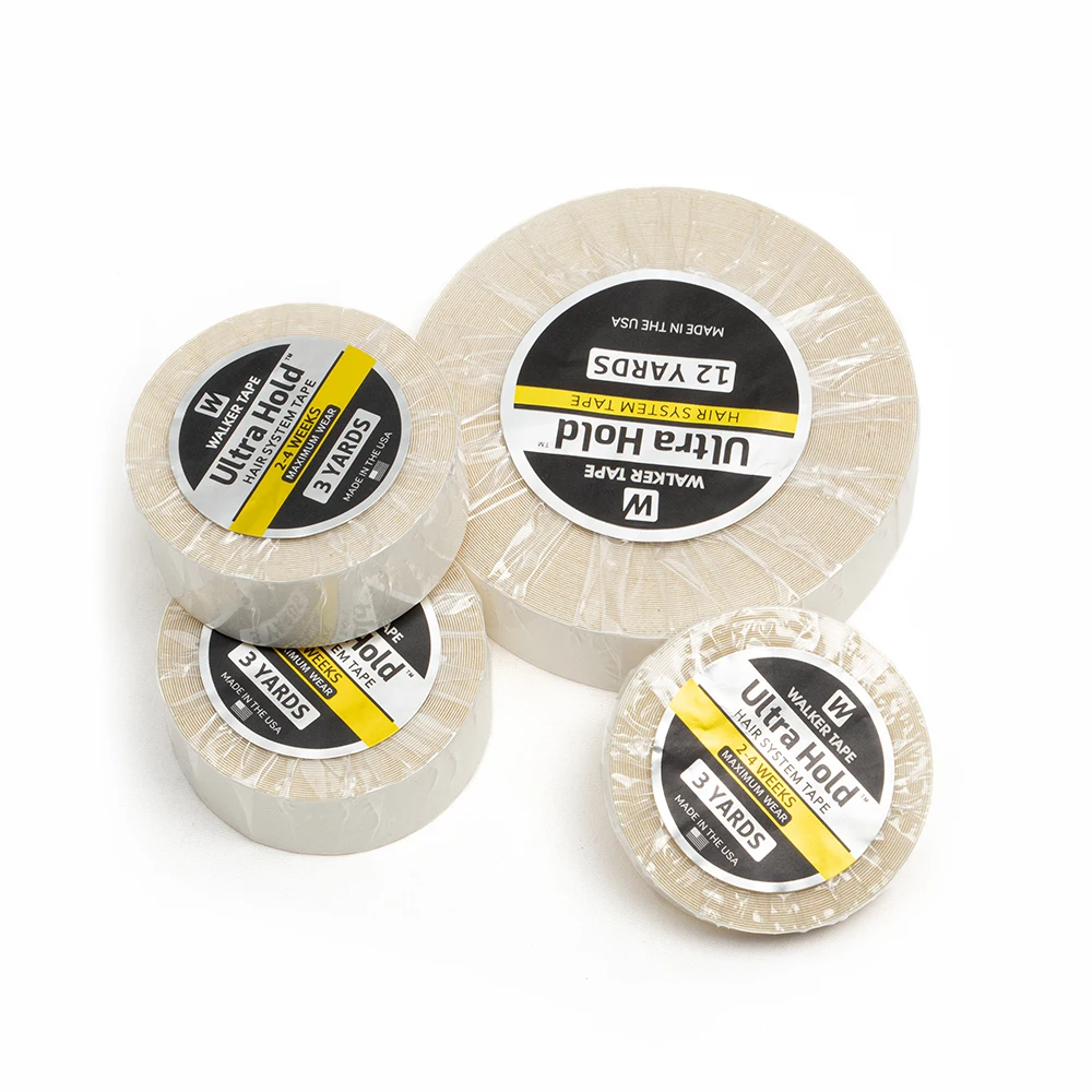 Ultra Hold Hair System Tape Dwustronna taśma samoprzylepna do przedłużania włosów Tupecik Peruka Biała taśma Mocne trzymanie