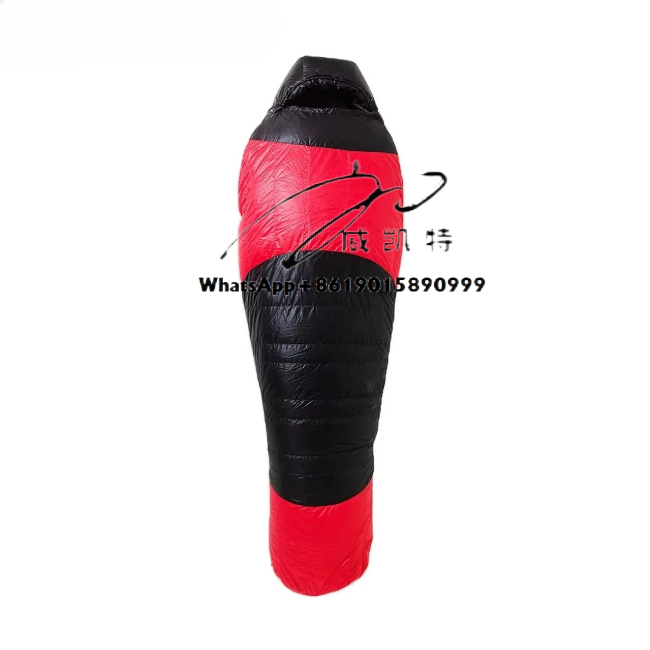 

Goose Down Sleeping Bag Water Repellent Ripstop Nylon Mummy Style Duck Down Fill Easy Access Multiple Winter Sleeping Bag
