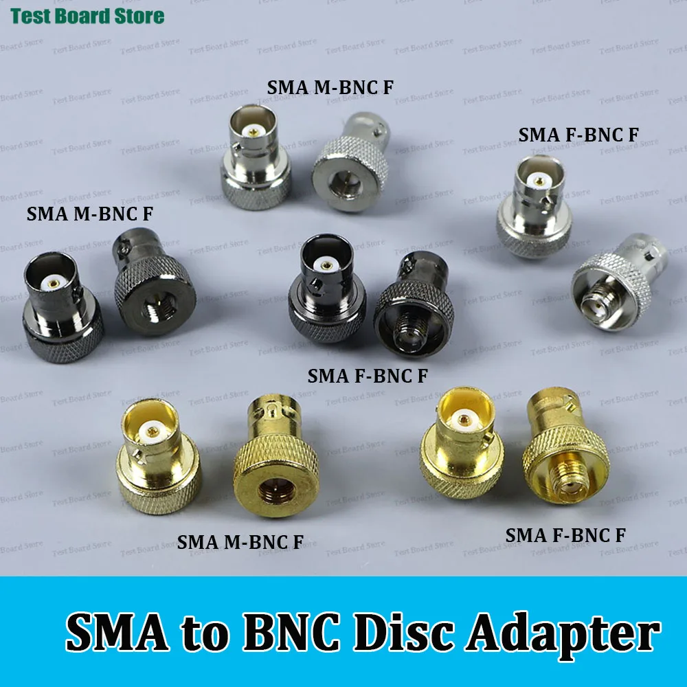 

BNC Male/Female to SMA Male/Female Connector Antenna Adapters Gold Silver Black Nickel Plated RF Connector