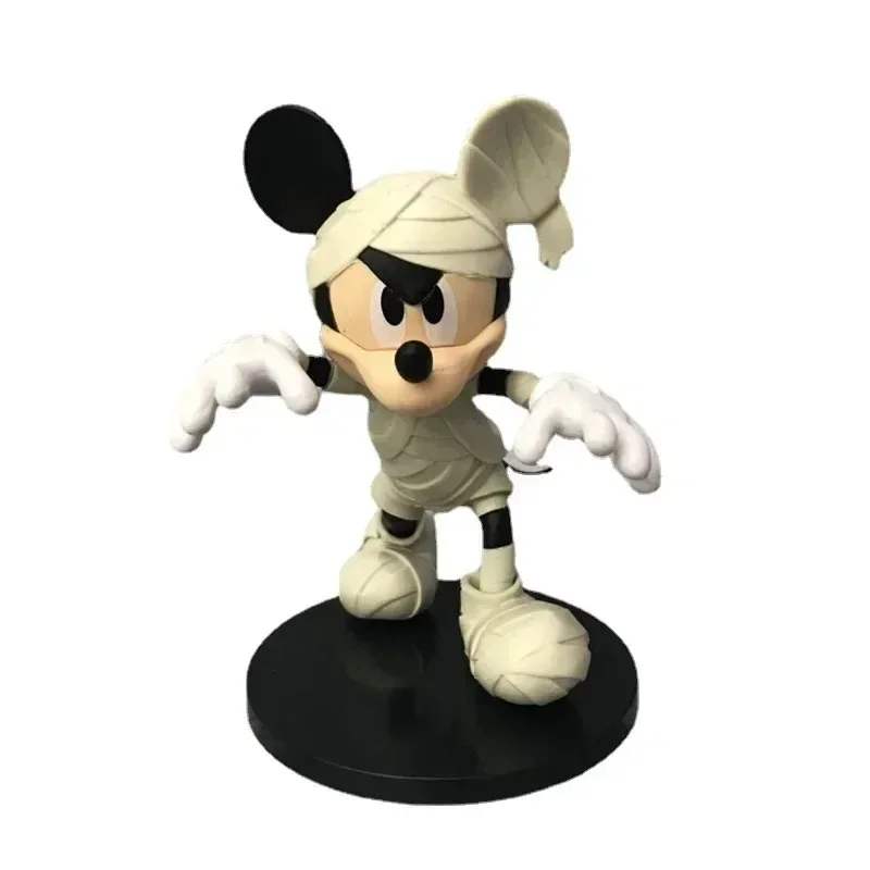 Disney Mummia Topolino Piccolo diavolo strega Minnie Babbo Natale Topolino Action figure PVC statua modello decorazione della casa ornamento regalo