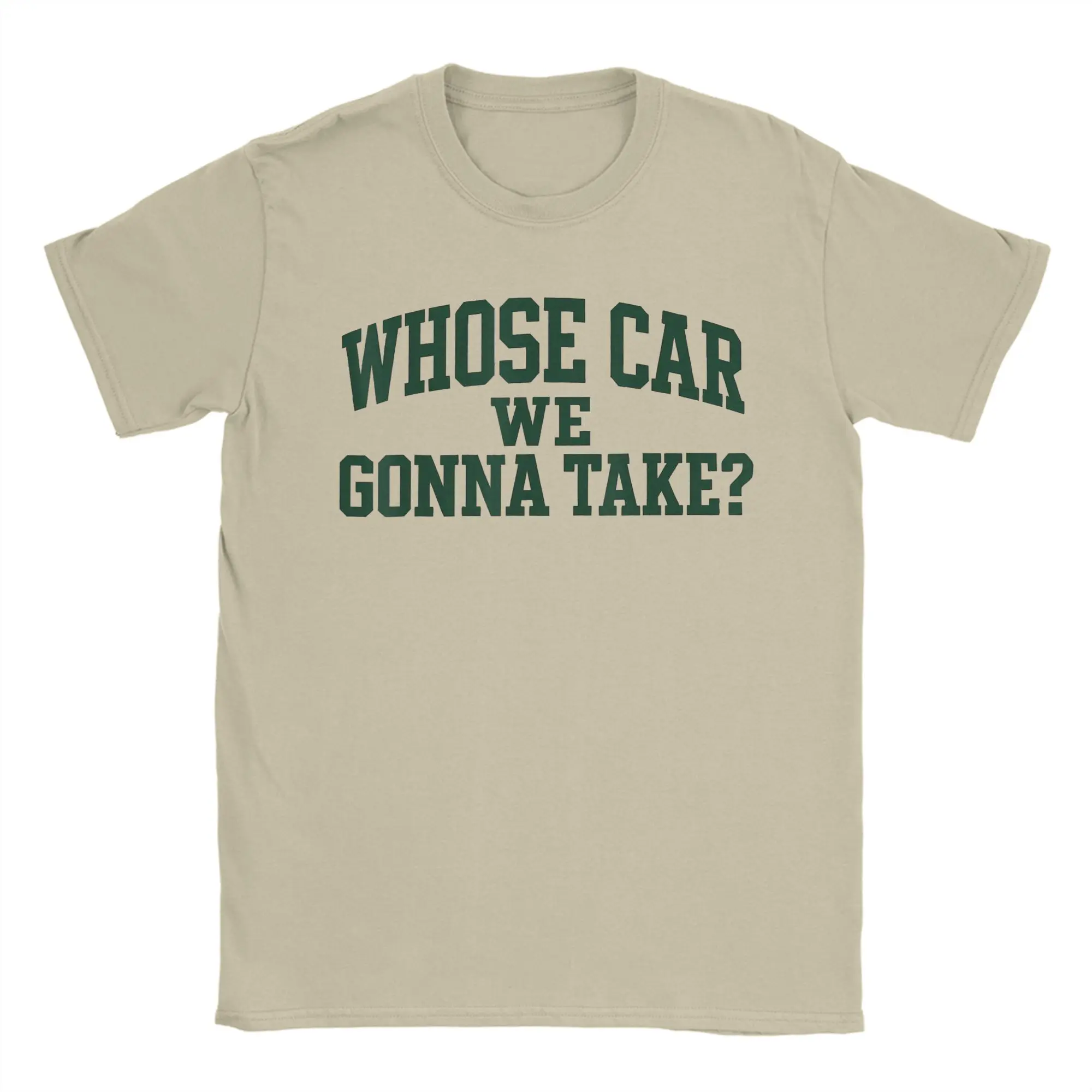 

Футболка с принтом «Кого из них мы возьмем» для пар, летняя, в стиле Y2K, забавная, с круглым вырезом, модная, больших размеров