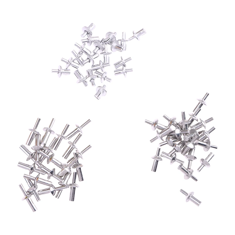 20pcs Core Pulling Rivet Dome Head Pop Rivet Core Pulling Rivets Dome Head Pop Rivet Knock Type Expansion Rivets