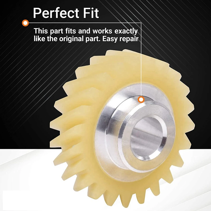 24Pcs W10112253 Mixer Worm Gear Replacement Part Perfectly Fit For Kitchenaid Mixers-Replaces 4162897 4169830 AP4295669