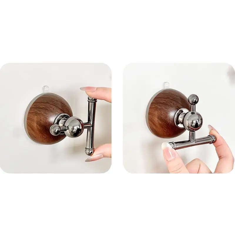 Kait Cangkir Isap Dudukan Penyimpanan Kain Dapur Kait Handuk Tahan Air Tugas Berat untuk Dinding Dapur Luar Ruangan Pintu Cermin Jendela RV