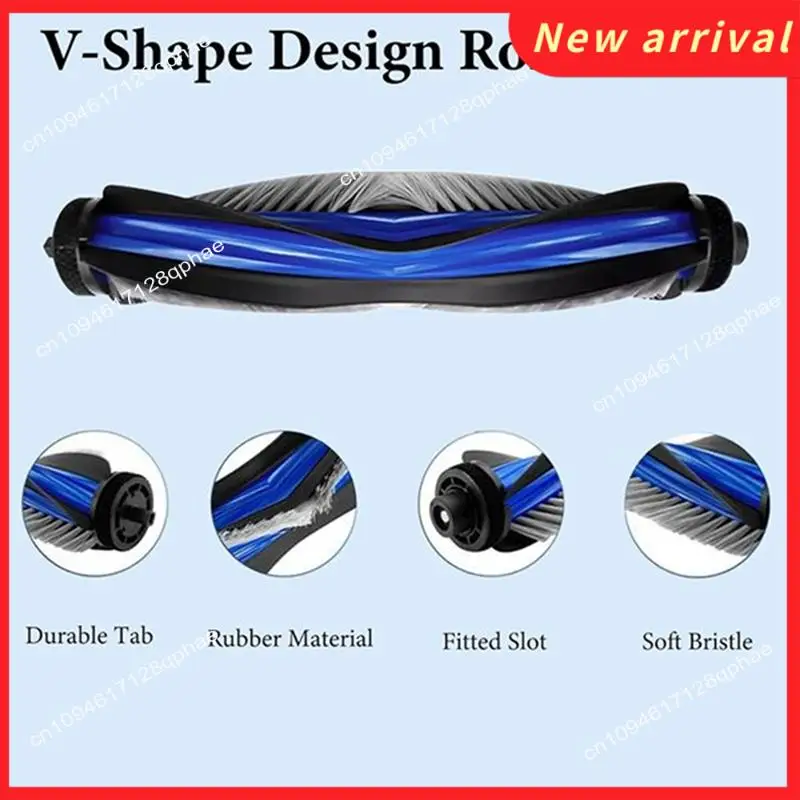 

N89R 2 Pcs Main Brush Forecovacs X8 Pro Omni Vacuum Cleaner Accessories Cleaner Parts Replacement Essential Vacuum Accessories