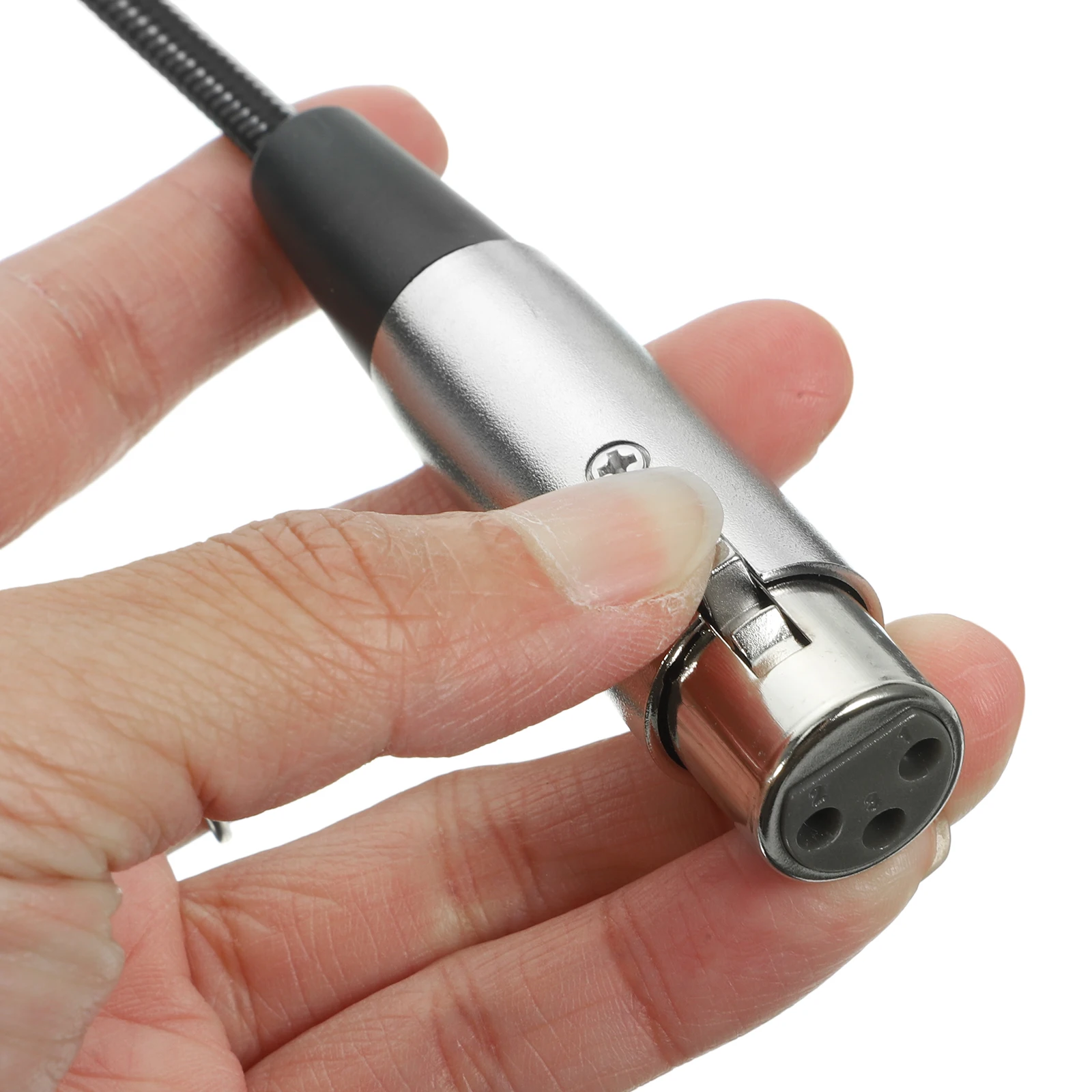 

Professional Xlr Audio Cable 3 Pin Microphone Wire Practical Transferring Cord for Amplifiers Mixers Long Lasting