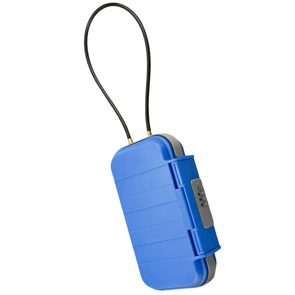 

Travel Beach Storage Box Note Money Holder Visiting Safe for Valuables and Phone Dorm Pictures Can Move Stand Flash Case