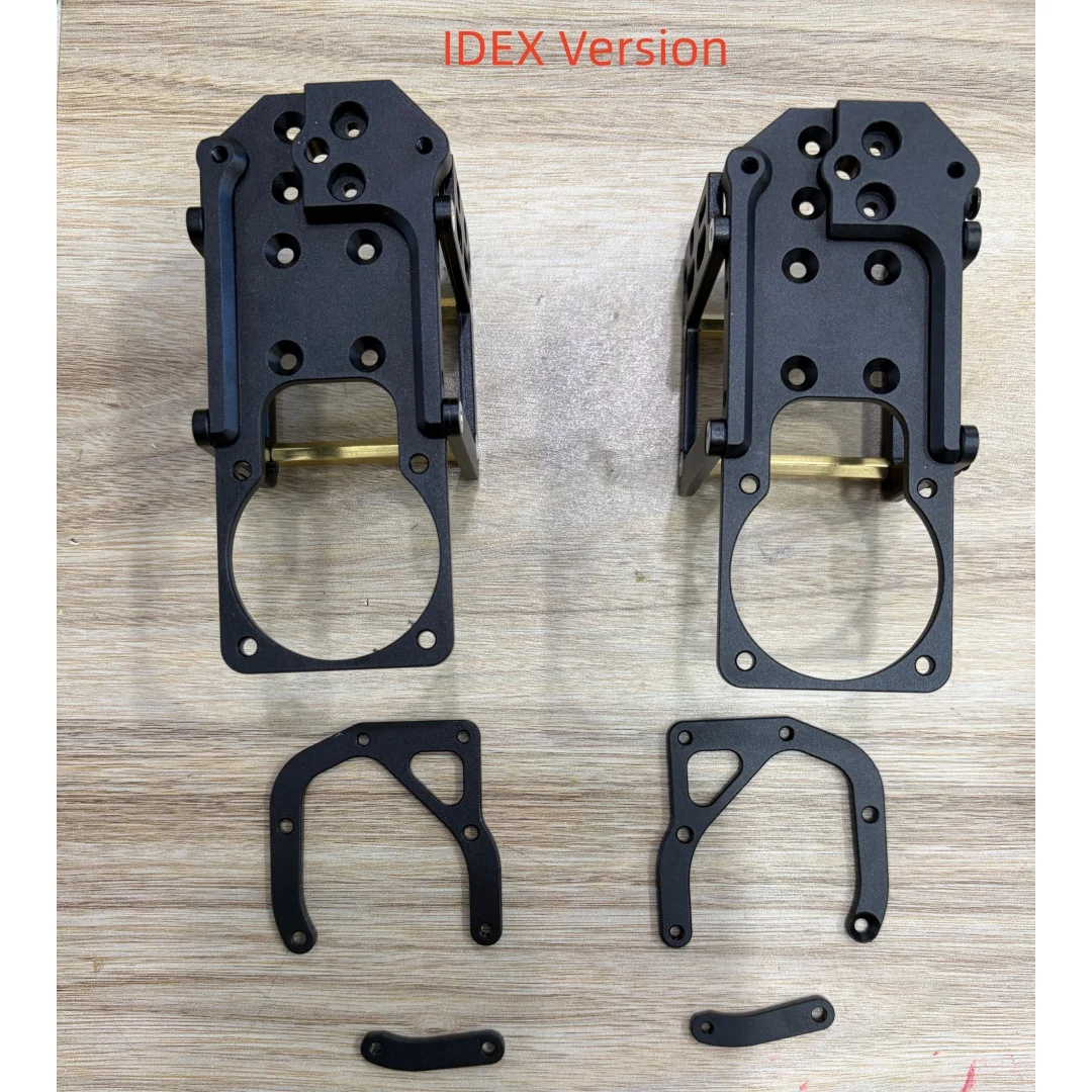 1set V-CORE 4.1 Toolhead CNC Machined Black Color Metal Parts For IDEX /Hybrid Version