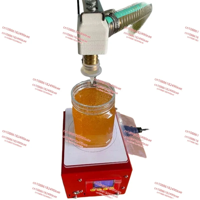 Commercial Paste Honey Filling Machine Gear Pump Weighing Type Viscous Liquid Automatic Filler 3kg 5kg