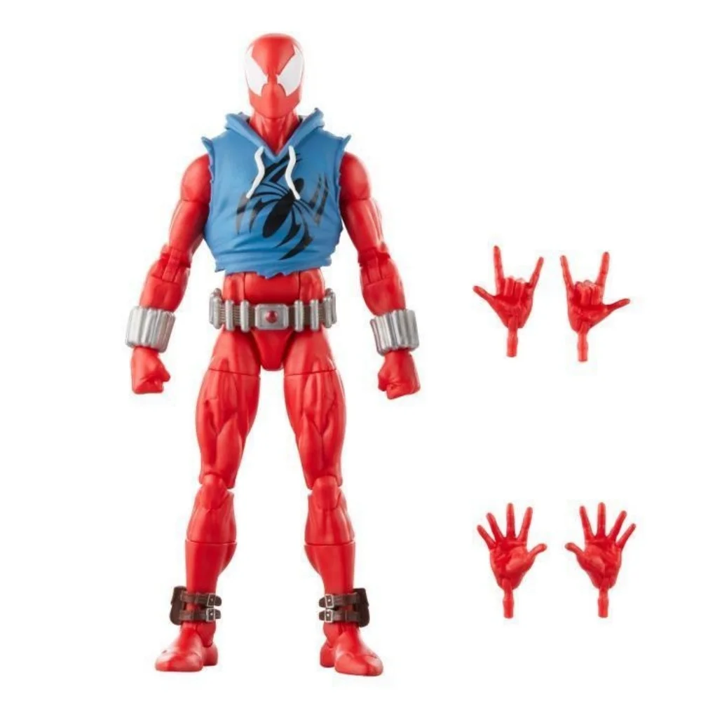 ألعاب شخصيات الحركة Marvel Legends Series Spider-Man Venom Marvels Chasm Scarlet Spider Retro القابلة للجمع مقاس 6 بوصات