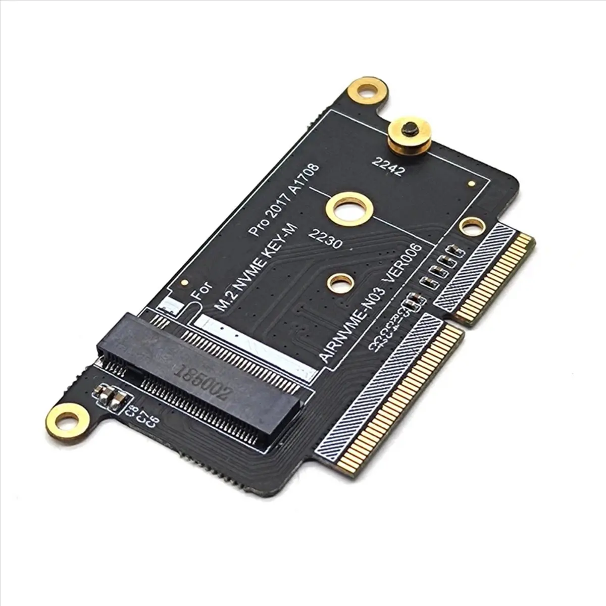 

2X A1708 M.2 SSD Adapter NVMe PCI Express PCIE to NGFF M2 SSD Adapter Card for Macbook Pro Retina 13inch A1708 2016 2017