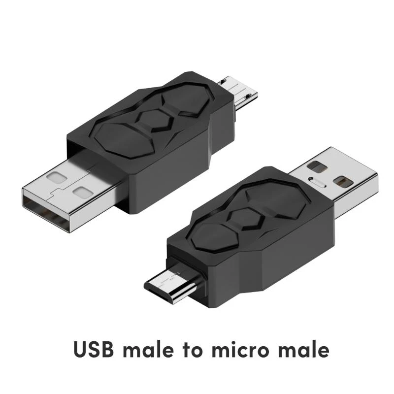 090f USB Adapter USB Micro to Mini USB Konverter Perempuan BIDIRECTIONAL 480Mbps