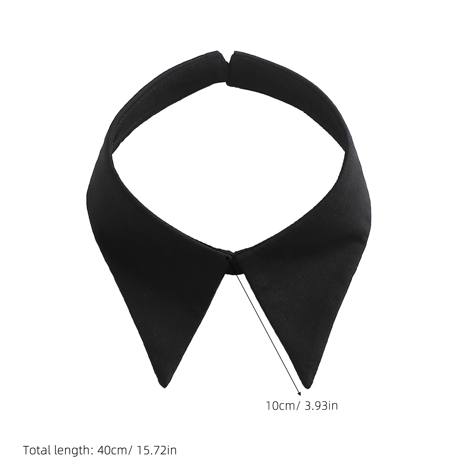 Colletto Staccabile per Camicetta, Finto Colletto Elegante e Comodo con Cinghie Allungabili, Abbigliamento Casual