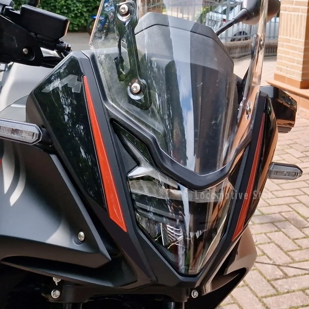 جديد Transalp XL750 ثلاثية الأبعاد راتنجات الايبوكسي مجموعة ملصقات لهوندا Transalp XL 750 TRANSALP 750 2023 حماية المصباح