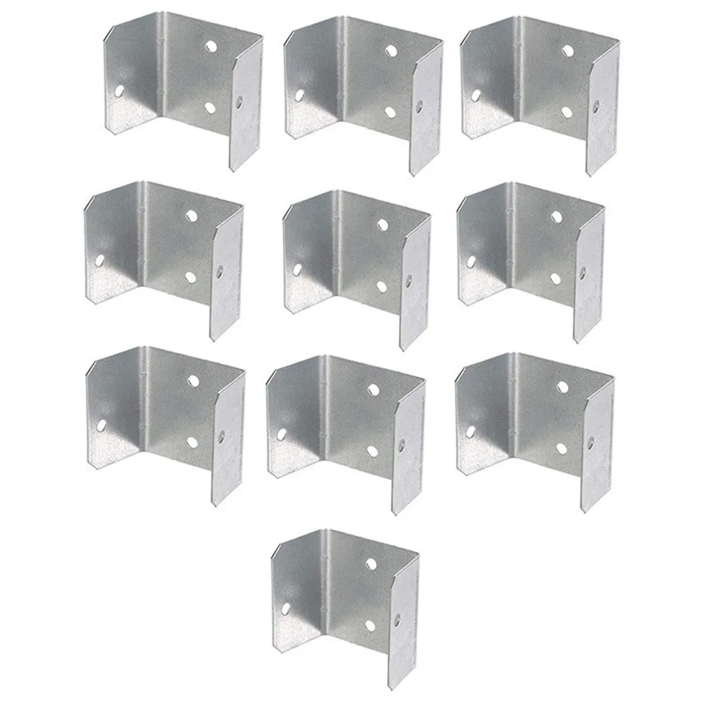 

For Fencing Projects Timber Post Fasteners Fence Panel Clips 32mm Easy Installation Fence Clips Trellis Prevent Timber Splitting