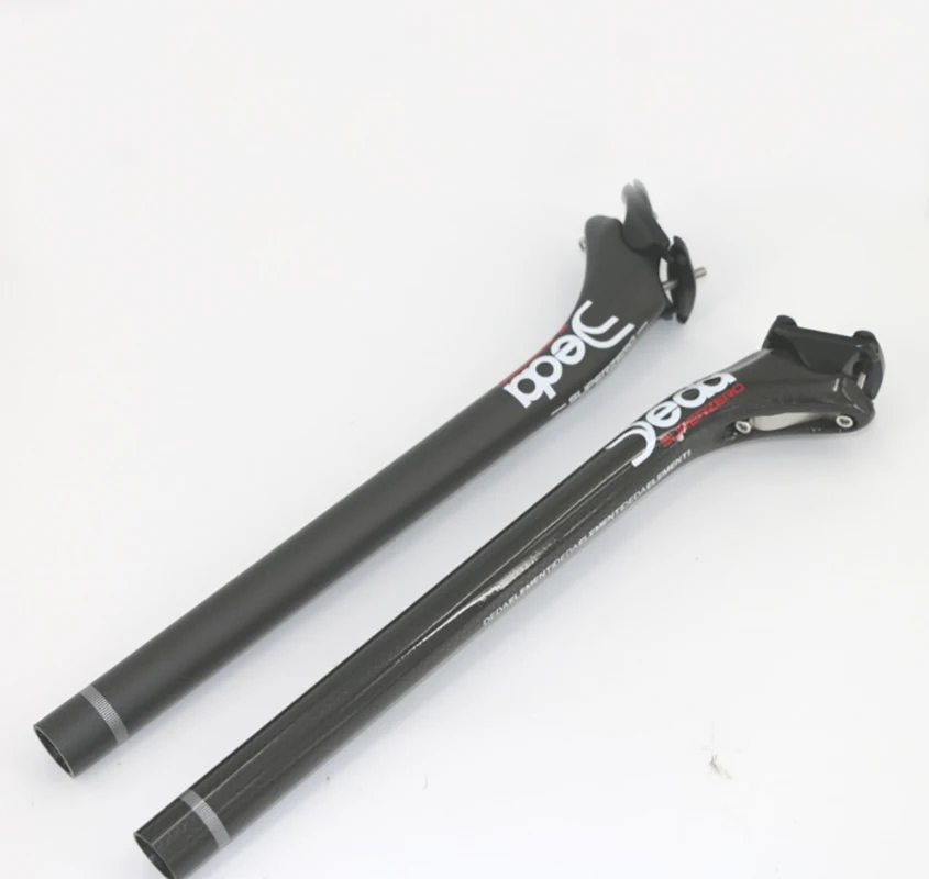 Newest JEDA Road Bike 3K Matt Gloss Full Carbon Fibre Bicycle Seatposts 25mm Offset Mountain MTB Parts 350/400mm