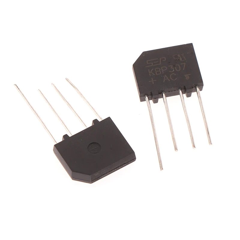 10PCS DIY Zubehör KBP307 Ridge Gleichrichter KBP 307 Power Diode 3A 700V Electronica Componentes