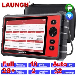 LAUNCH CRP909 OBD2 Scanner Car Diagnostic Tool All System BCM A/F IMMO Injector Coding 26 Reset OBD 2 Automotive Scanner