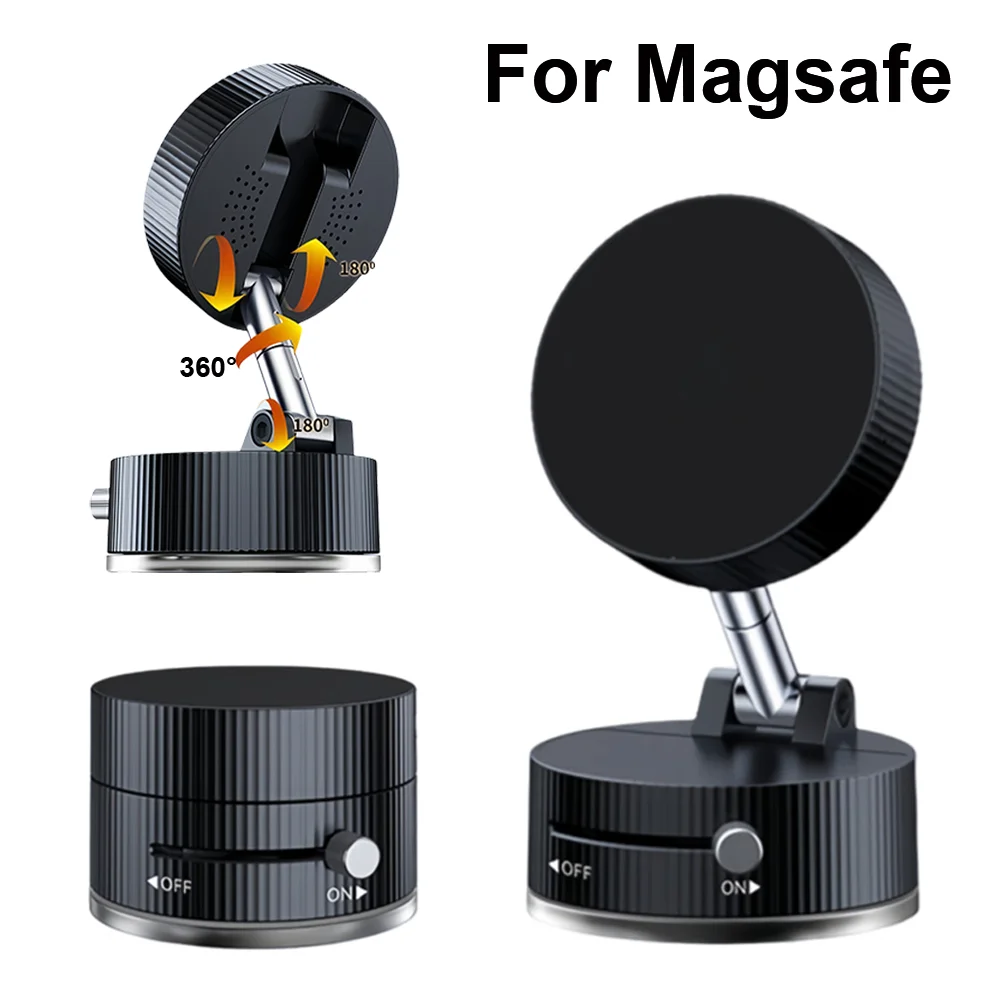 

Магнитный держатель для телефона Grippopso 360° ° Регулируемая присоска, автомобильное крепление для телефона, держатель для мобильного телефона MagSafe для автомобиля/тренажерного зала/зеркало Moun