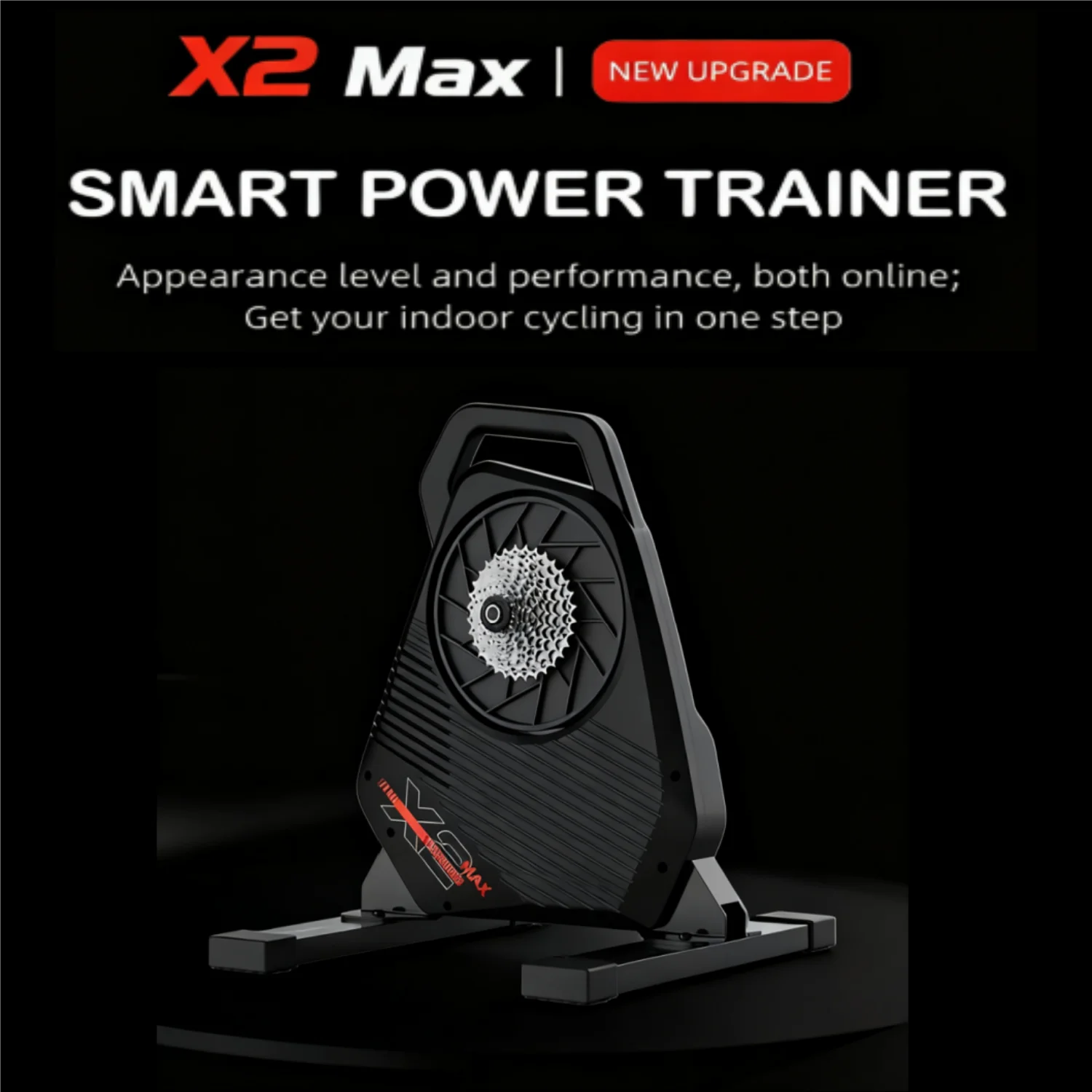 

X2 MAX Home Exercise Bike with Accessories Interactive Indoor Smart Bicycle Trainer