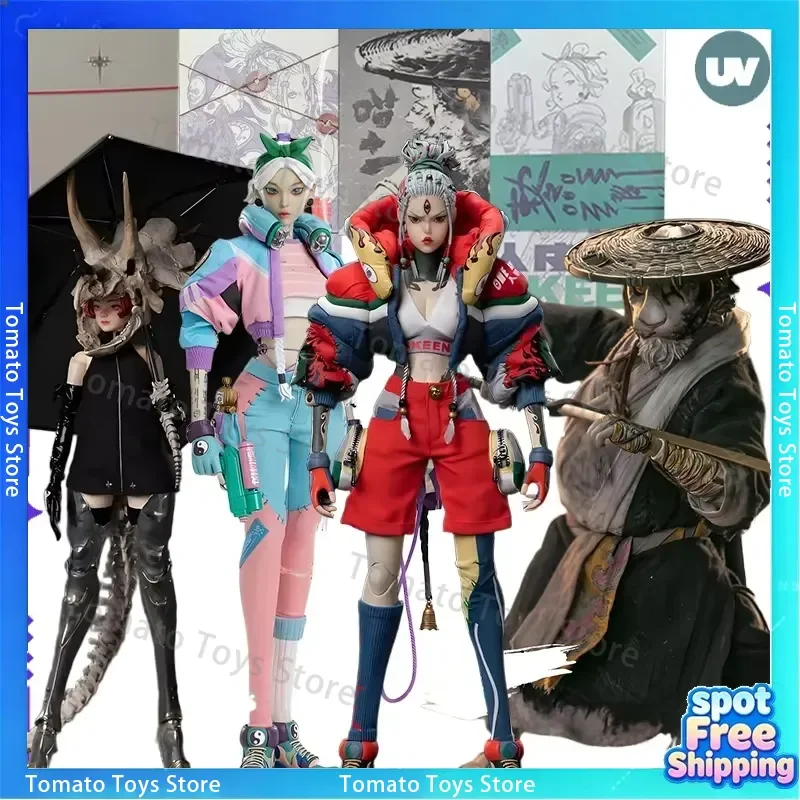 UV BEAUTIFUL Original CHEMISTRY Fierce Girl King City Guard 1/6 Scale Mobile Doll Handmade Model Toy for Boys Gift in Stock