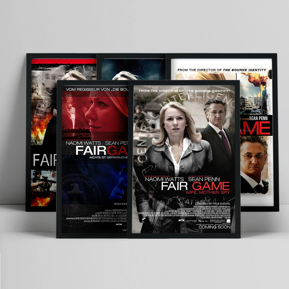 Fair Game Biographical Drama Film Modern Print Art Poster Movie Canvas Painting Wall Stickers Video Room Cinema Home Decor Gift