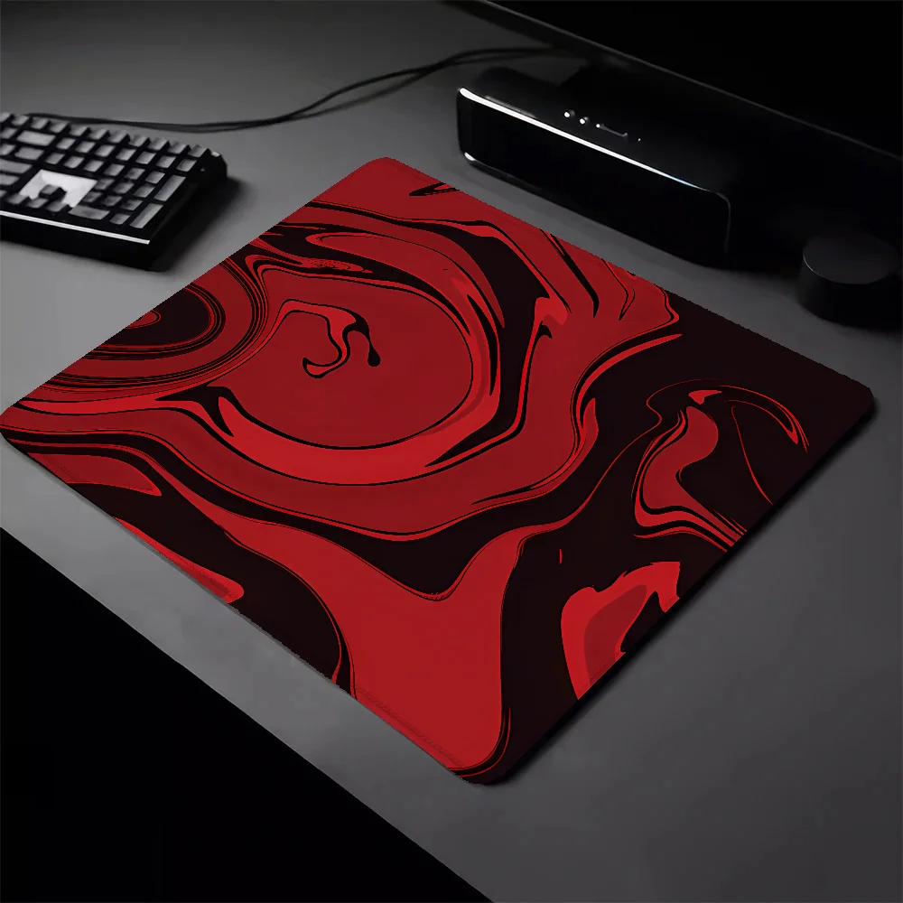 Small Gaming Laptop Spilled Paint Keyboard Pad Mouse Mousepad Gamer Pad on the Table Mausepad Rubber Mat Deskmat Pc Accessories