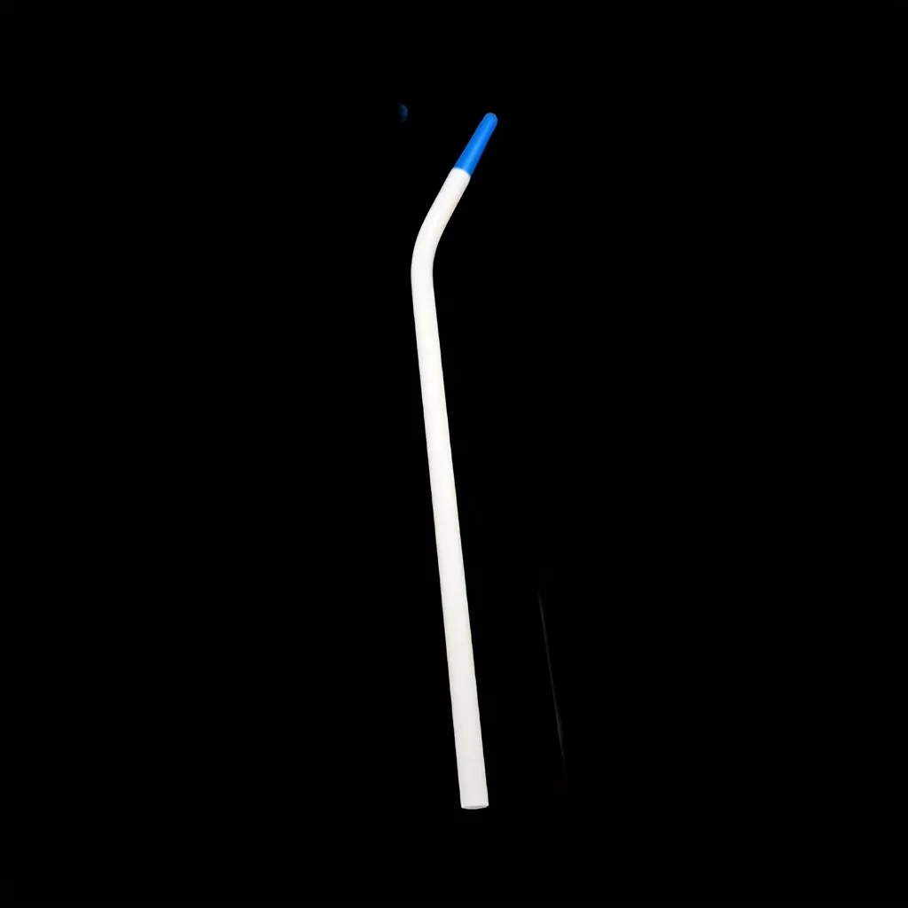Disposable Dental Curved Suction Tips | Efficient Saliva Suction • Sterile & Safe