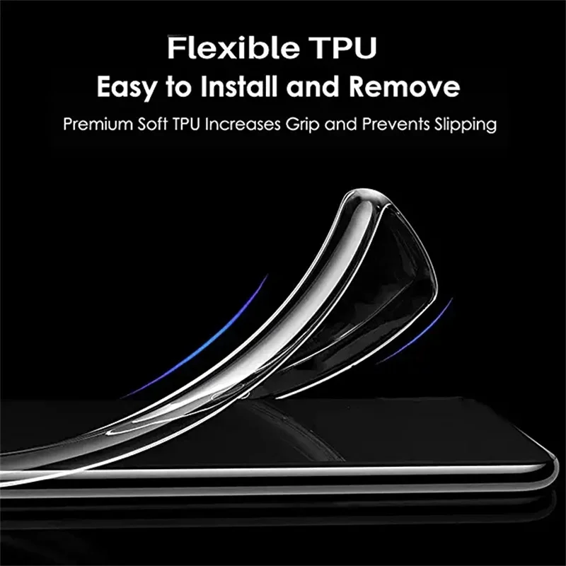 Ultra Thin Clear Case For Realme 9 7 8 11 10 Pro Plus 5G 8i 9i Capa For Realme C55 C21 C33 C21 C25 C53 Soft Silicone Phone Cover