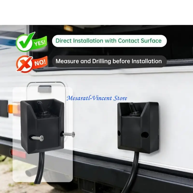 A70F Starke Wippschalter mit 2 Fuß 14AWG-Draht 264346-101 für LKW, Boote und – Detail 8