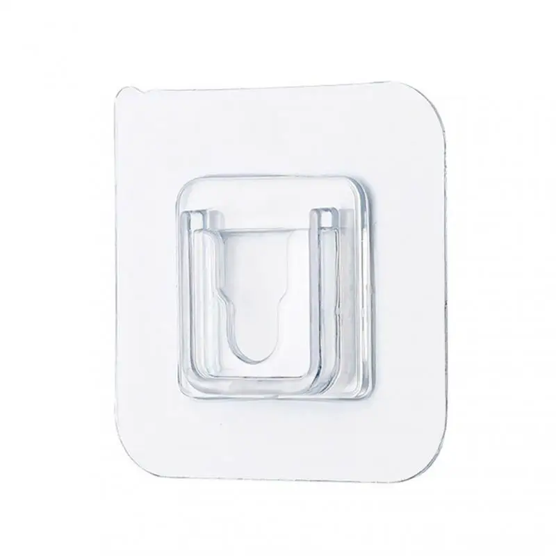 Versatile Suction Cup Easy To Install Wall Hooks Hanger Strong Powerful Stickiness Wall Storage Holder Transparent No Drilling