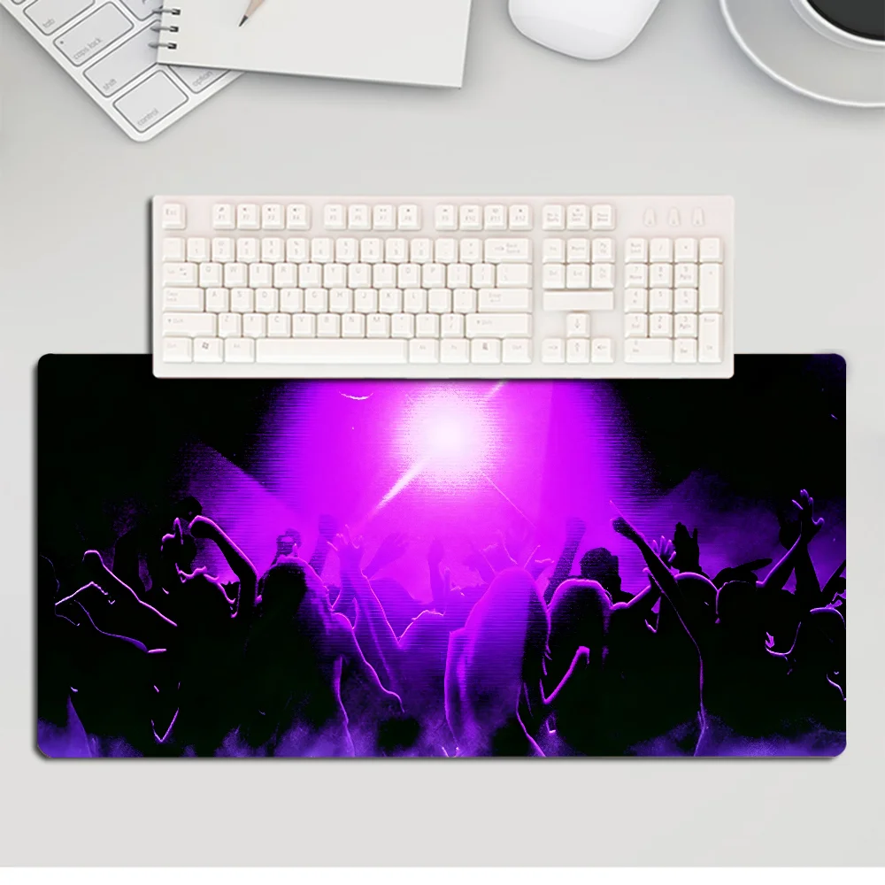DJ Music Mousepad Large Gaming Mouse Pad LockEdge Thickened Computer Keyboard Table Desk Mat