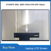 13 inch LCD Screen Panel IPS Slim Laptop Display QHD 2160x1350 EDP 30pins 60Hz 450 cd/m² (Typ.) P130ZFZ-BH2 (CMN1301)