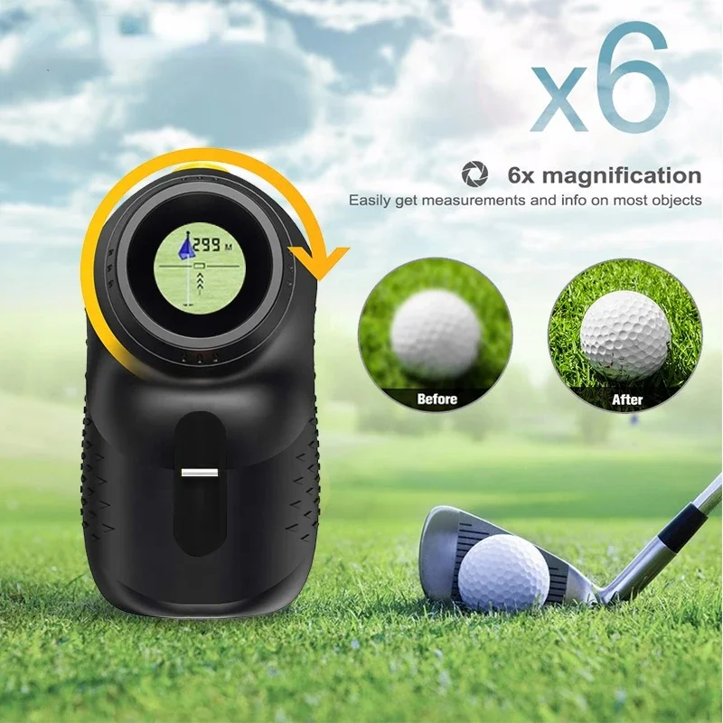 Lase r Rangefinder Distance Meter Angle&Height Speed Measurement 5-500M Outdoor Use Building Surveying