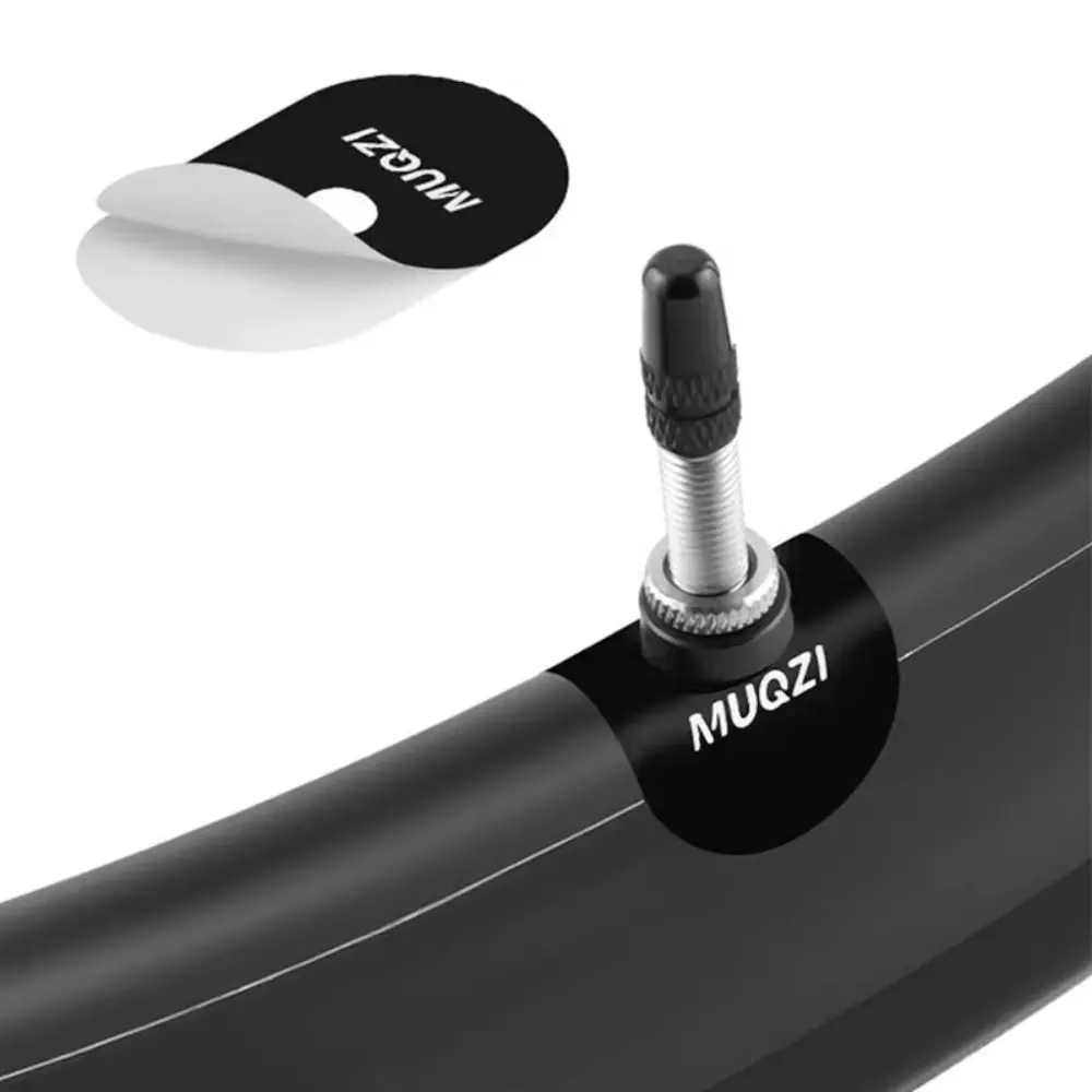 

5 пар прочных ПЭТ-наклейки для велосипедного клапана Presta, прокладка обода, водонепроницаемые защитные наклейки, клейкая уплотнительная прокладка для велосипедных шин