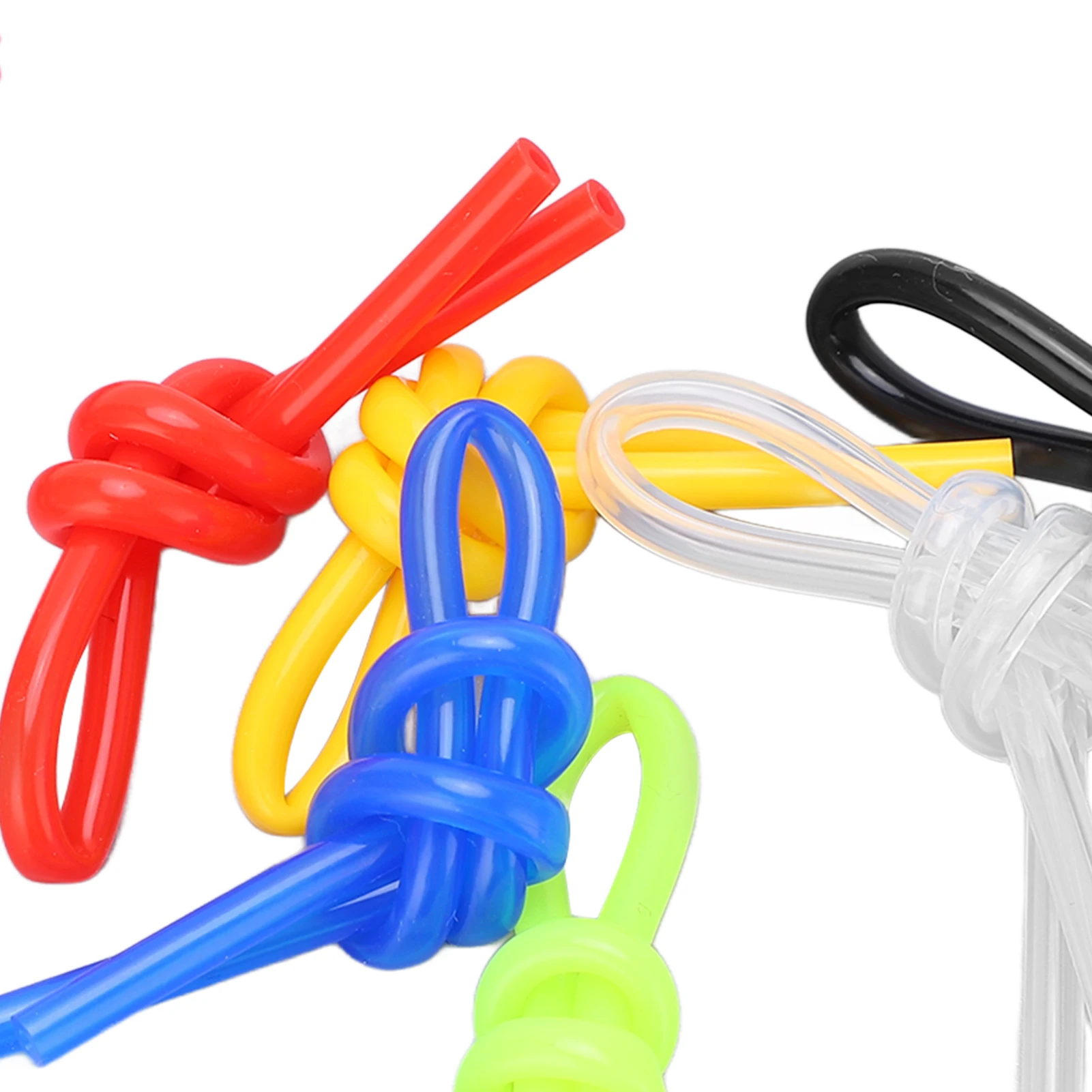 مضرب تنس الاهتزاز المرطب عقدة مرونة ممتازة مضرب تنس سيليكون عقدة 7 قطعة مضرب تنس امتصاص الصدمات عقدة