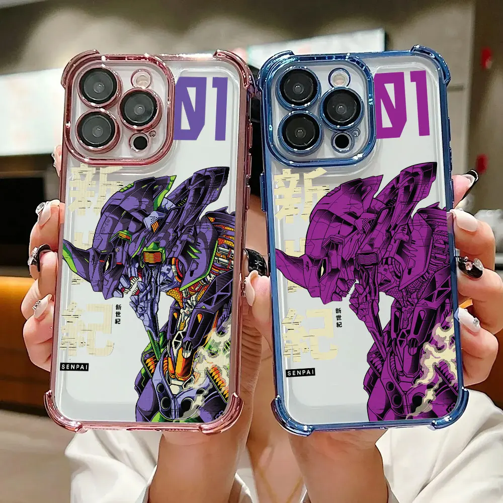 Capa N-Neon-EVA Anime G-Genesis E-Evangelions para Xiaomi 17T Pro 15T 14T 15 14 Poco F5 F7 F8 Ultra M7 M8 X6 X7 X8 Pro Max