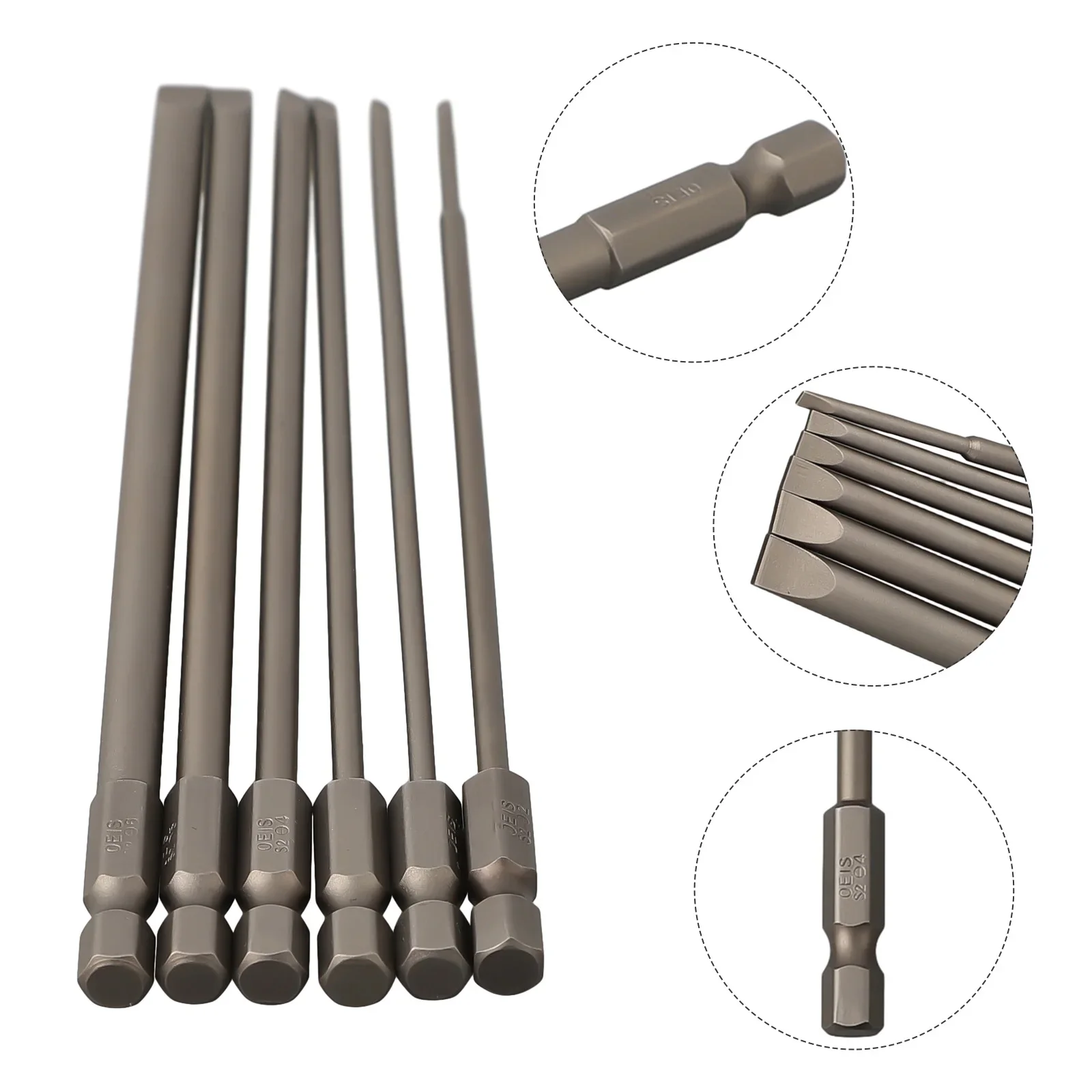 

Application Alloy Steel Bit Alloy Steel Electric Screwdriver And Pneumatic Air Screwdriver Slotted Screwdriver Bits