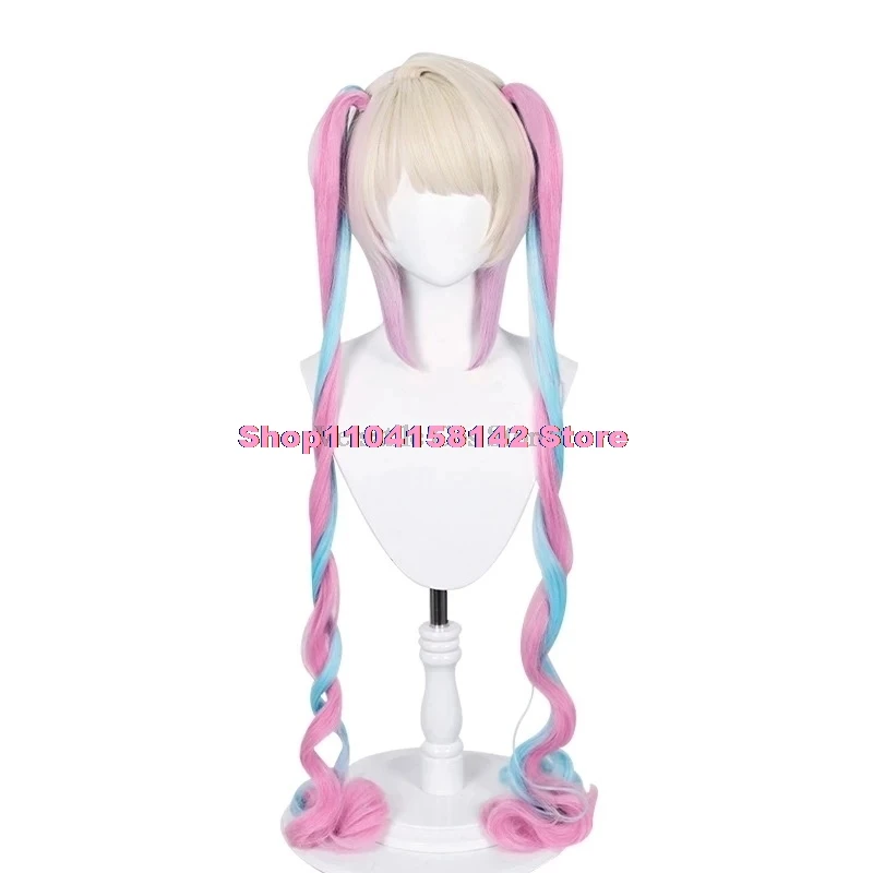 Game Needy Girl Overdose Cosplay Costume Wig Anime JK Uniform Leather Skirt Set Abyss KAngel Ame Chan Cosplay Costume