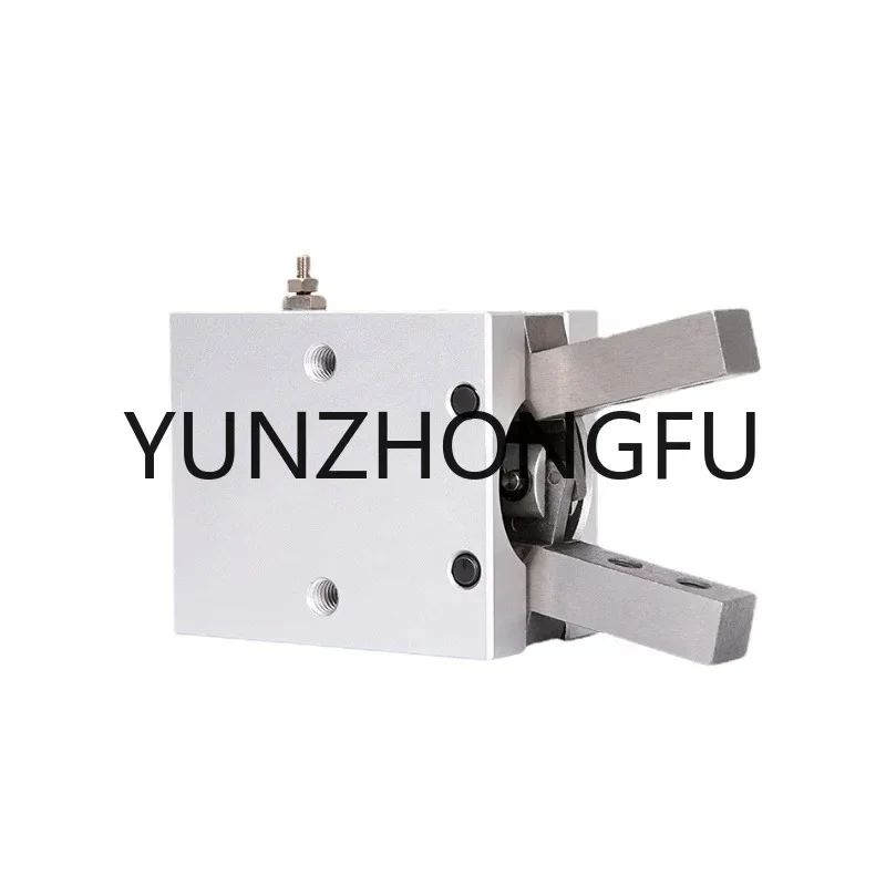 Manipulator Fixture Industrial Pneumatic Parallel Style Robot Arm Pneumatic Gripper Clamp Mhc2 Series