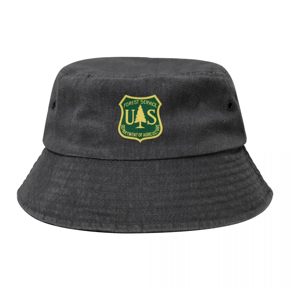 Forest Service Bucket Hat Hat Baseball Cap Trucker Hat Golf Men Women's