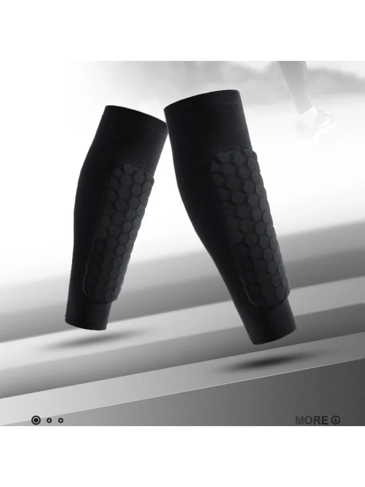 AliExpress New Football Shin Support Shin Bone Honeycomb Pad Splint Baseball Boxing Taekwondo Mountain Bike Lightweight Calf