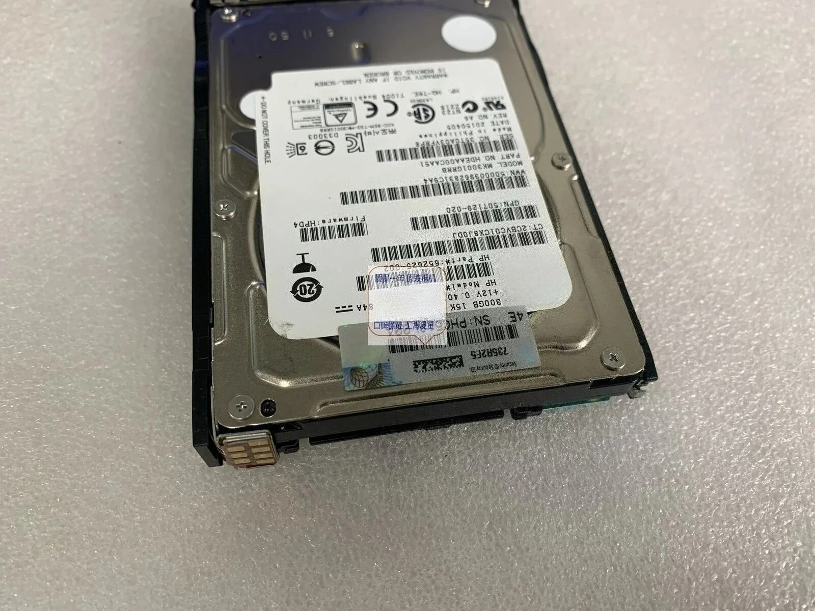 652611-B21 653960 300G 15K SAS 2.5 القرص الصلب 380G8 360G8 مستعمل #3